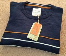 Mens Fat Face Jumper Blue XXL