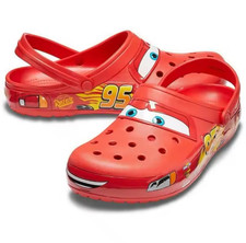 Disney Lightning McQueen Crocs Comfortable Slip On Shoes