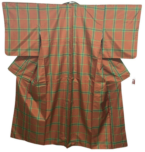 Japanese vintage kimono silk - vintage,