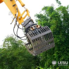 Metal Selector Grab Grapple for LESU 1/14 Hydraulic PC360 RC Excavator Digger