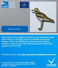 RSPB Pin Badge Special GNaH EU