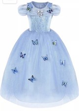 Cinderella Fancy Dress Girls 2-4yrs, Halloween, Party, Seasonal