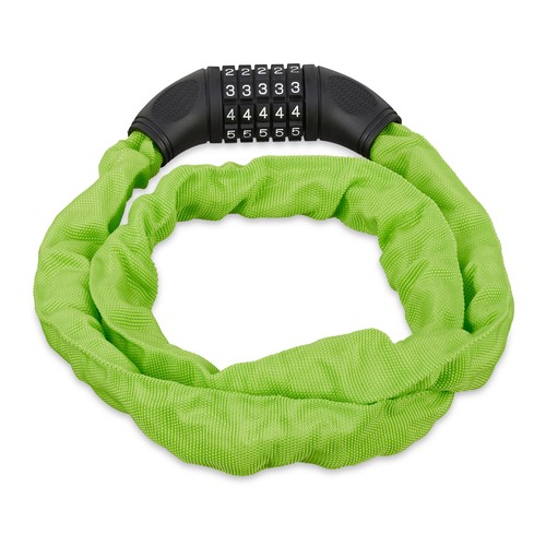 Digit combination chain lock
