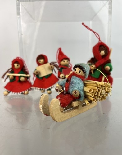 Vintage christmas ornaments - 5x,