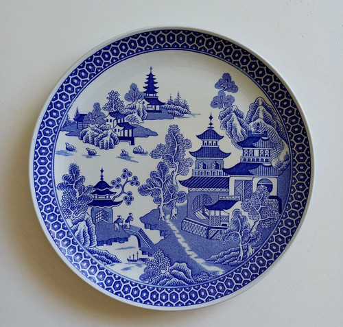 Vintage spode willow pattern - vintage,