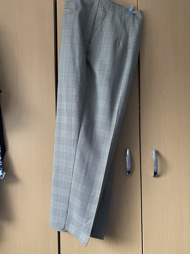 Brand new check trousers - new,