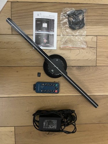 Hologram fan - hologram, 3d