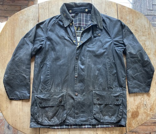 Vintage distressed barbour - vintage,