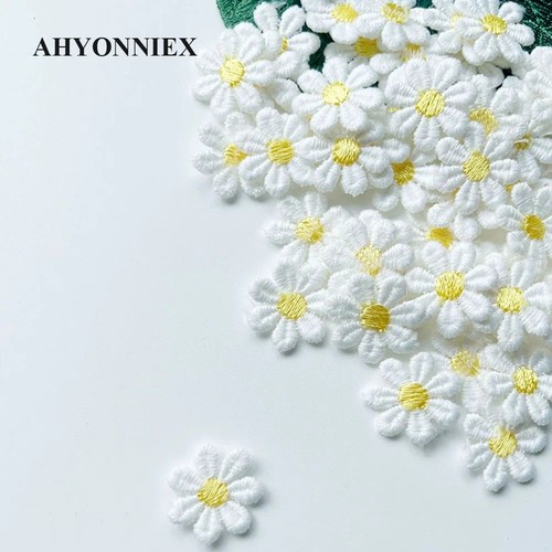 50pcs daisy flowers iron - daisy,