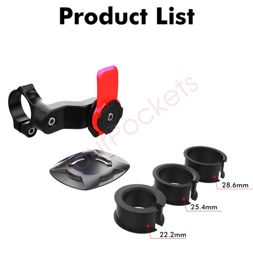 For quad lock - out, bike