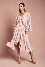 Coast Nude Midi Dress Womens