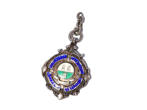 1934 silver enamel - silver, newcastle