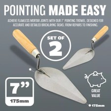 2 X 7" POINTING TROWEL WOODEN