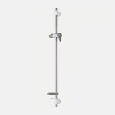TRITON 25mm Inclusive Extra Long Shower Riser Rail Stainless Steel White Slide