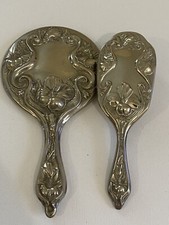 Vintage Mirror-Brush Set, 2