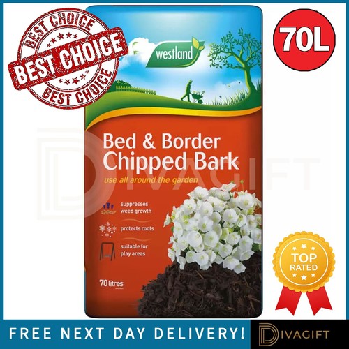 Bed border chipped bark - bed, &
