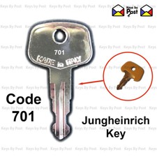 JUNGHEINRICH KEY Code 701 Replacement  ELECTRO - FORKLIFT - ANT - PALLET