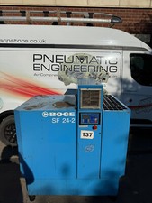 BOGE S24-2 VARIABLE SPEED ROTARY SCREW AIR COMPRESSOR 18.5KW 25HP 108CFM 8BAR