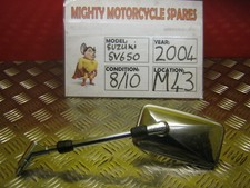 SUZUKI SV 650 SV650 BANDIT BURGMAN GSX MARAUDER LEFT MIRROR (M43)
