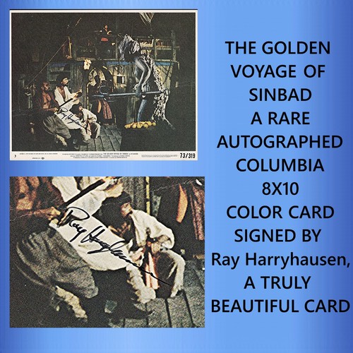 Ray harryhausen signed - -,