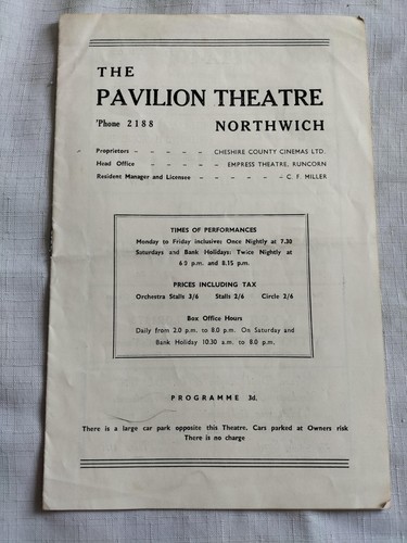 1950 northwich pavilion - 1950,