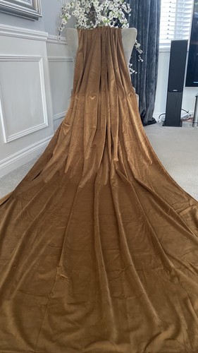 Long copper soft velvet - ex,