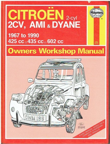 Citroen 2cv 2cv4 - 2cv6, dyane