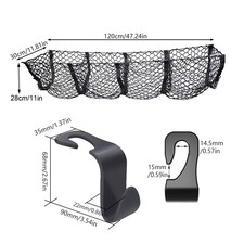 CAMPER VAN CARGO STORAGE NETS