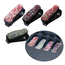 1Pcs Car Sun Visor Sunglasses Glasses Holder Clip Credit Card Stand Decorate