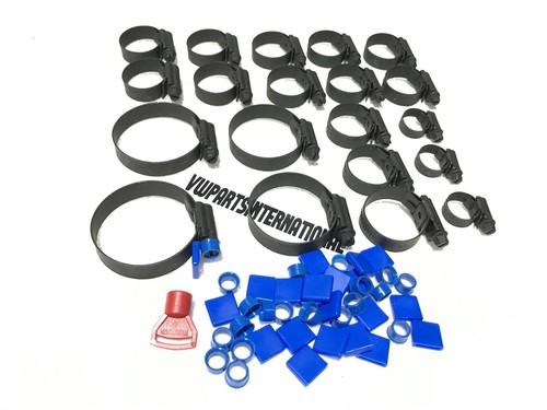 Coolant hose clips - coolant, full