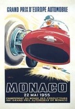Vintage 1955 Monaco Grand Prix