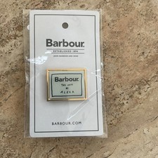 ?Barbour Intl x Alexa Chung Beacon Brand Official Lapel Pin Badge, New?