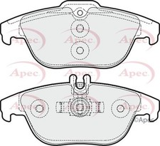Apec rear brake - set, for