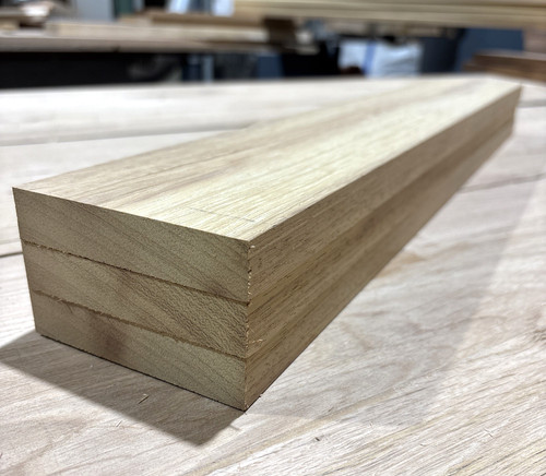 Planed iroko hardwood offcuts - iroko,