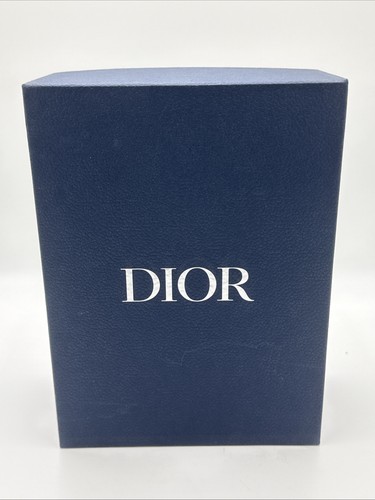 Dior blue empty shoe gift - dior,