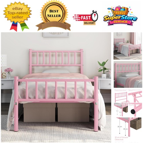Space saving 3ft - pink, metal