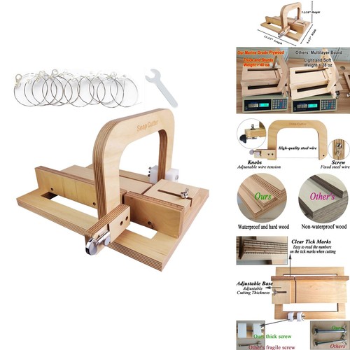 Kelodo wooden soap - wooden, for