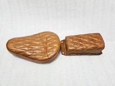 TAN LEATHER SOLO SEAT &