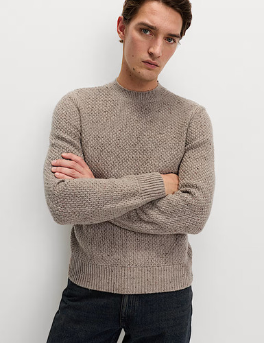 Mens lambswool blend - lambswool,