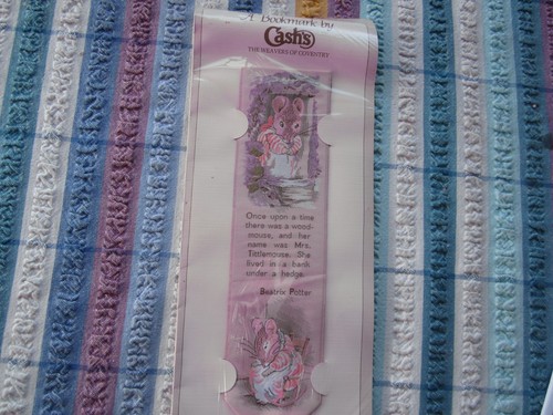 Cash silk woven - silk, bookmark