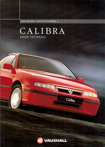 Vauxhall calibra 1995 - vauxhall, 1995-1996
