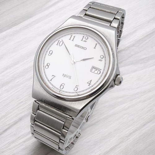 Seiko spirit date vintage leaf - seiko,