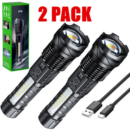 Rechargeable 9900000lm led - rechargeable,
