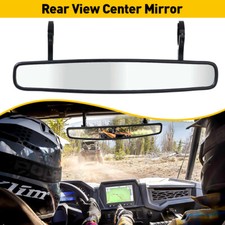 15inch UTV Rear View Center Mirror 38cm Clamp Fits For Polaris RZR XP 1000 Teryx