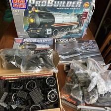 Megablocks Probuilder Master Series Steam Express And Carbon Series Battleship