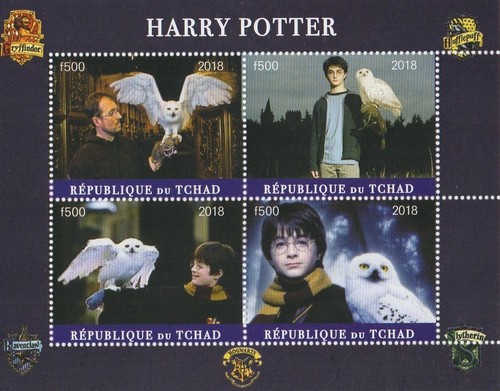 Harry potter 2018 mnh stamp - harry,