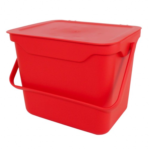 Red kitchen compost - kitchen,