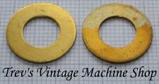 5/8 solid brass imperial washers - 1 1/4in OD, 0.063in & 0.072in thick - Qty2-10