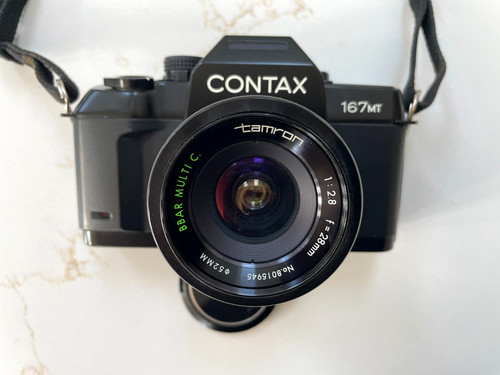 Contax 167mt slr camera - contax,