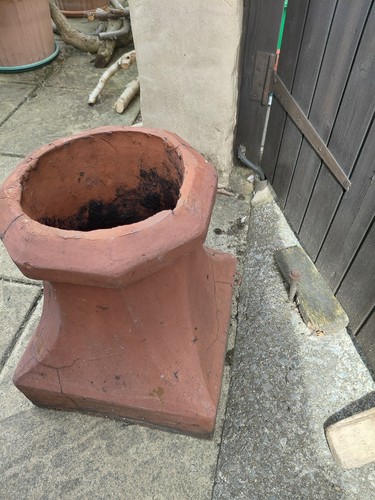 Terracotta chimney pots - chimney,